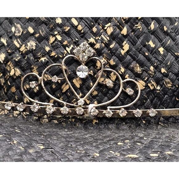 Peter Grimm - Keith Style Natural Fiber Weave Drifter Cowboy Hat Adorned W Tiara - Picture 2 of 15